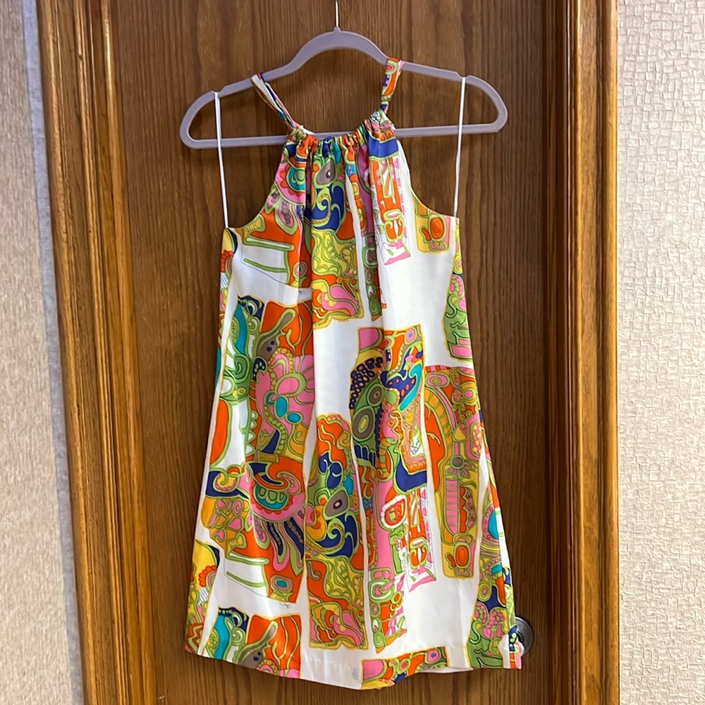 NWT Trina Turk Daria silk dress. Size 2.